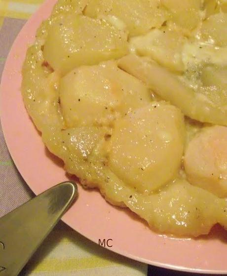 Tarte Tatin alle pere e formaggio