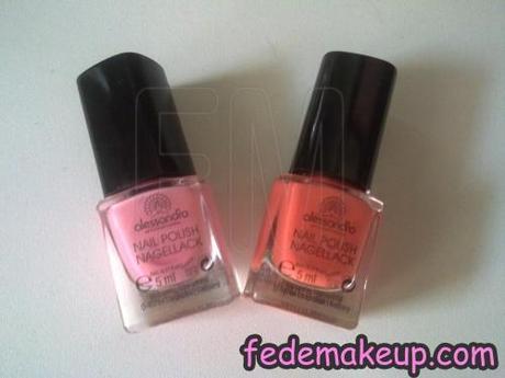 Review e swatches Nail Polish Nagellack 937 e 939 By Alessandro International