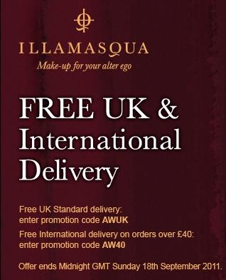 Illamasqua: Free UK & International Delivery