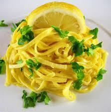 tagliolini al limone