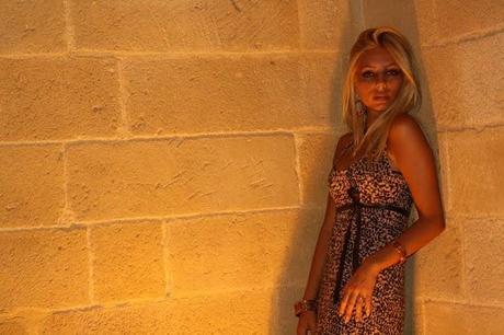 2nd night in Gallipoli; my spotted long dress