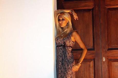 2nd night in Gallipoli; my spotted long dress