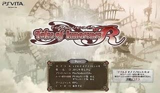 Namco Bandai annuncia ufficialmente Tales Of Innocence R, uscirà su Ps Vita