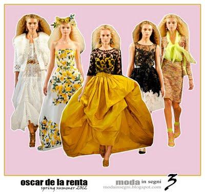 Le pagelle: OSCAR DE LA RENTA SPRING SUMMER 2012