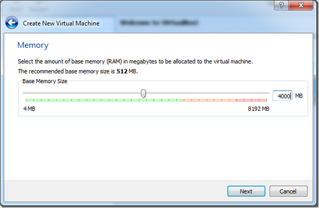 create new virtual memory thumb Come installare Windows 8 su VirtualBox [Guida]
