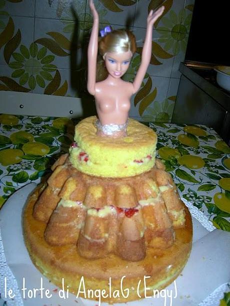 ...torta Barbie...