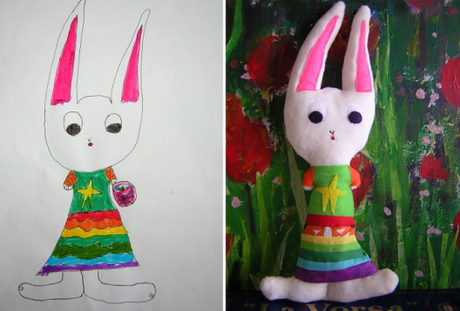 MAGIA... IL DISEGNO DEL TUO BIMBO DIVENTA UN PUPAZZO VERO !