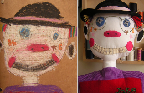 MAGIA... IL DISEGNO DEL TUO BIMBO DIVENTA UN PUPAZZO VERO !