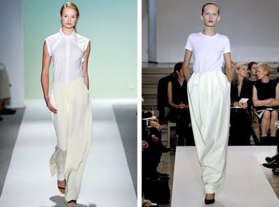 NY Fashion Week PE 12: Imitation is the sincerest form of flattery