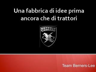 Web 2.0, il caso Antonio Carraro: Una fabbrica di idee prima ancora che di trattori