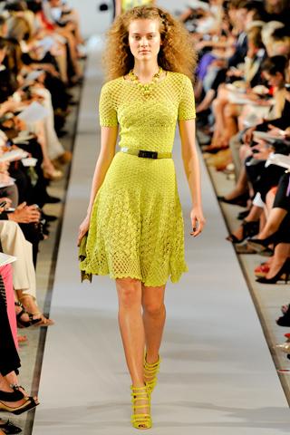 New York Fashion Week: Oscar de la Renta P/E 2012