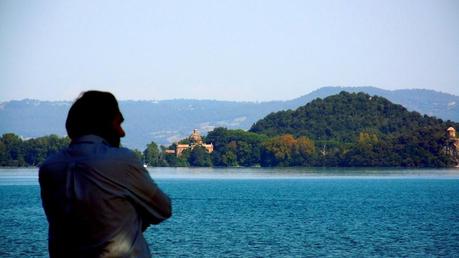 Vista dell'isola Bisentina