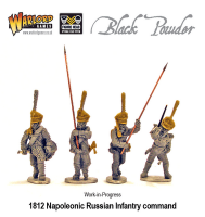fanteria russa del 1812 in preordine dalla Warlord