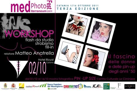 Matteo Anatrella, il fotografo delle Pin Up, protagonista di un workshop fotografico dedicato alla bellezza femminile