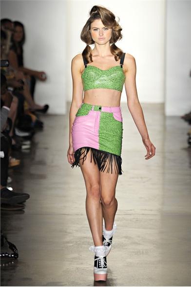 Jeremy Scott - NY Fashion Week - S.S. 2012