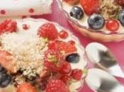 Coppe yogurt frutta