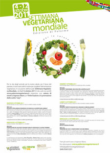 Anche quest’anno un ciclo di eventi per la Settimana Vegetariana Mondiale!