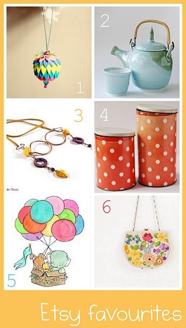Etsy favourites: colors brighten up your day!
