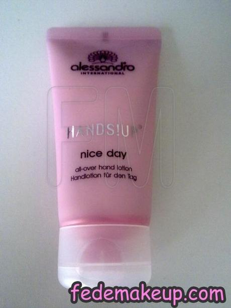 Review Creme mani Alessandro International