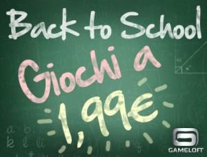 Back to School con Gameloft