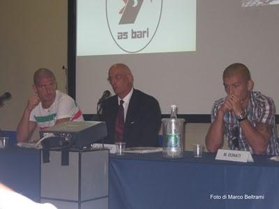 Bari calcio, si riparte...a braccetto con la Fiera del Levante