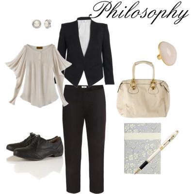 7- Outfit rétro-contemporaneo: intellectual chic