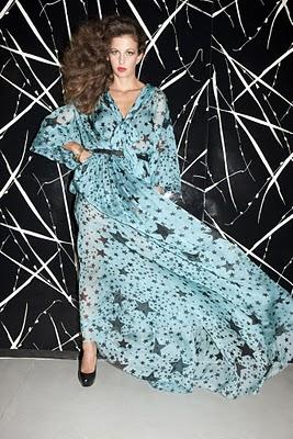 Chiara Clemente in Dolce & Gabbana per Purple Fashion F/W 2011