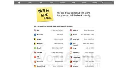 App Online Store in Manutenzione, anche Apple aggiorna l’iva al 21% ?