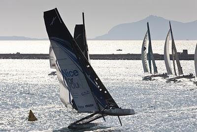 Extreme Sailing Series a Trapani: l’evento entra in porto e con le regate stile stadio è subito spettacolo