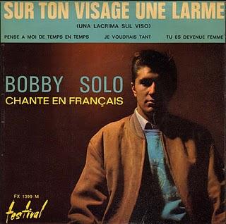 BOBBY SOLO - SUR TON VISAGE UNE LARME (Una lacrima sul viso)