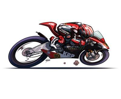 Motorcycle Art - Rich Lee Draws!!!