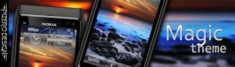 Moon e Magic i due nuovi Temi / Themes per smartphone Nokia Symbian by PiZero