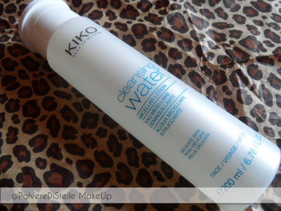 Review: Cleansing Water - Acqua micellare struccante KIKO