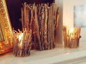 Sunday craft project: Woodland candle holder