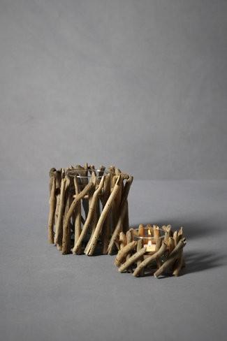 The Sunday craft project: Woodland candle holder