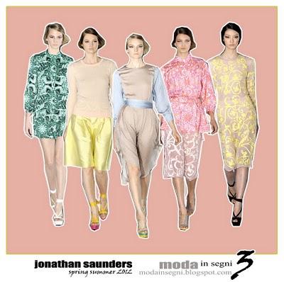 Le pagelle: JONATHAN SAUNDERS SPRING SUMMER 2012