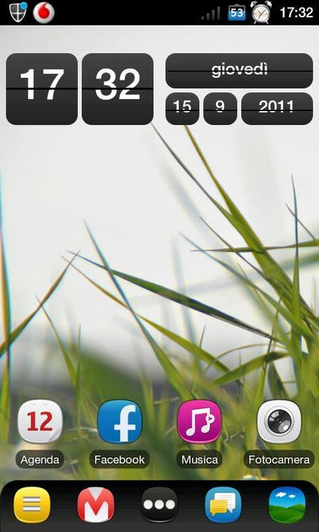  Tema Symbian Belle per GO Launcher EX