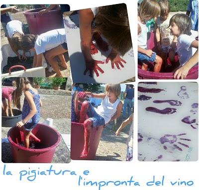 Amico è...la baby-vendemmia 2011 a Villa Petriolo!