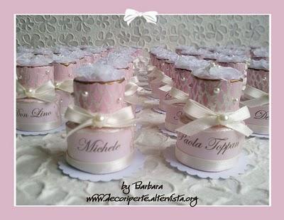 Bomboniere Matrimonio Mini Wedding Cake Paperblog