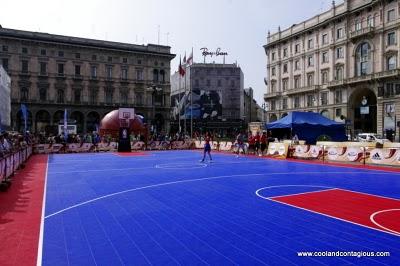 NBA Fan Zone invade Piazza Duomo a Milano!