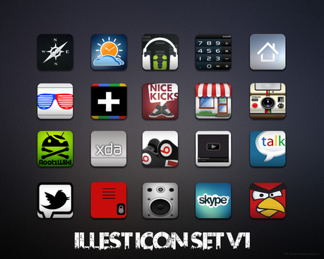 illest icon set v1 by kgill77 d49gbnn Personalizza la Homescreen di Android #3