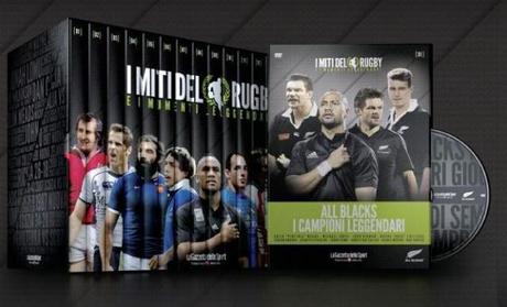 Miti e leggende del rugby nella vostra libreria (in 16 dvd)