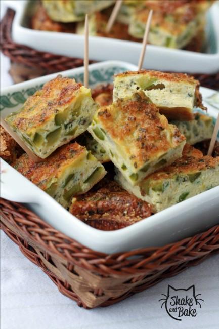 Frittata di zucchine al forno