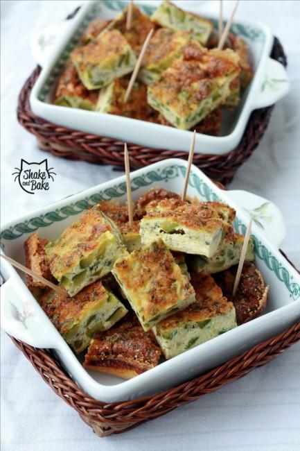 Frittata di zucchine al forno