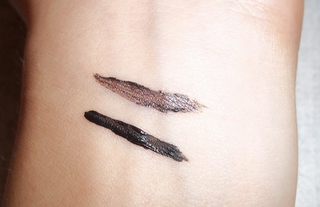 Essence gel eyeliner in Midnight in Paris & London Baby