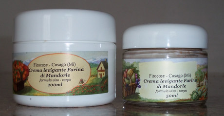 RECENSIONE: crema levigante alla farina di mandorle Fitocose