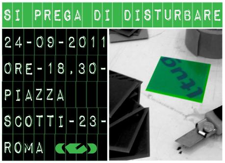 24-09-2011. Si prega di disturbare.