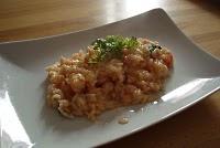 RISOTTO GAMBERI E POMODORO FRESCO