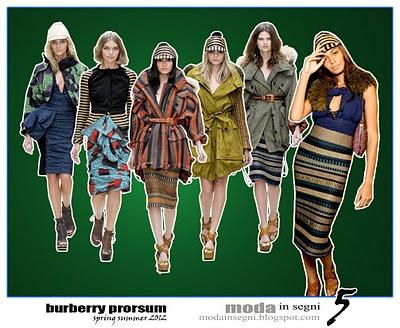 Le pagelle: BURBERRY PRORSUM SPRING SUMMER 2012