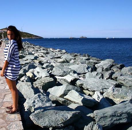 Stripes in Corse - starting point
